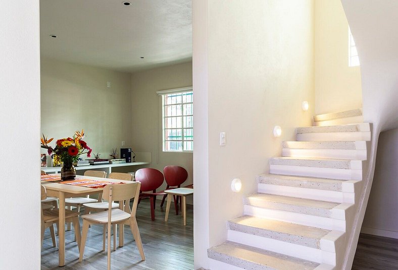 Dazzling house in the heart of Coyoacan/12 guests