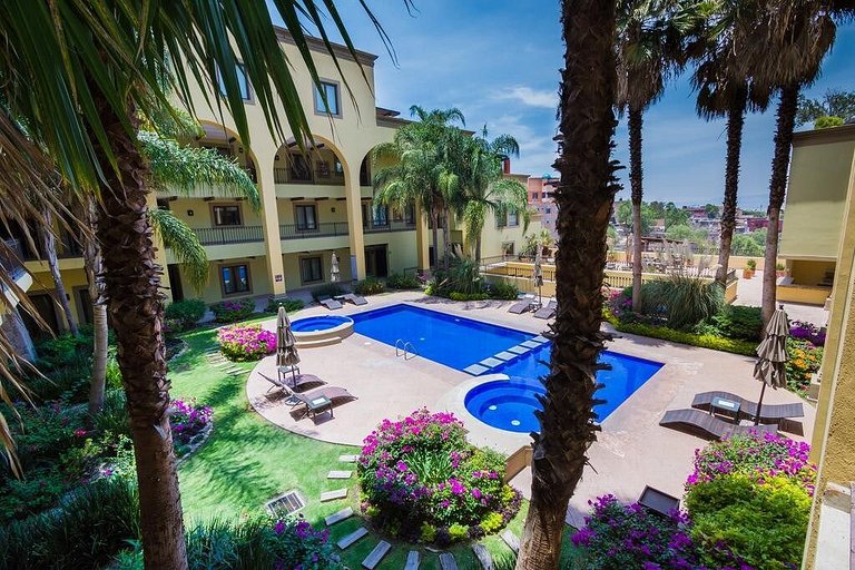 Perfect view of SAN MIGUEL, elegant apt 8PAX 5BED