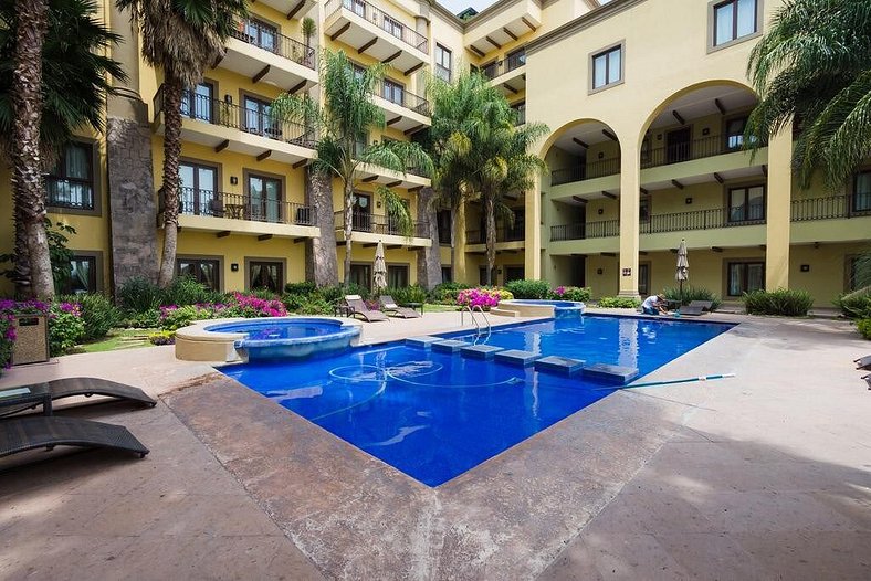 Perfect view of SAN MIGUEL, elegant apt 8PAX 5BED