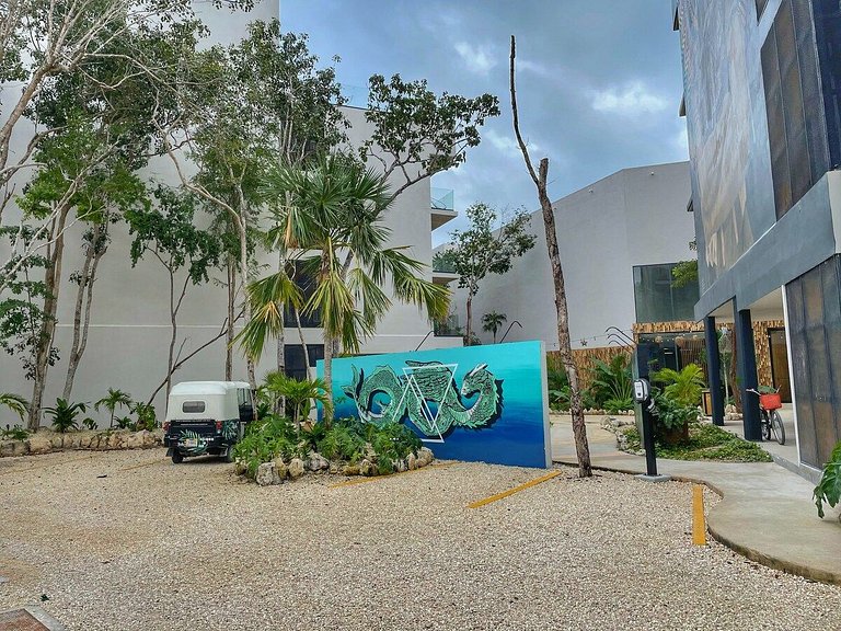 TUK Tulum Agua 202 studio · Modern Studio. FREE BIKES • Secu