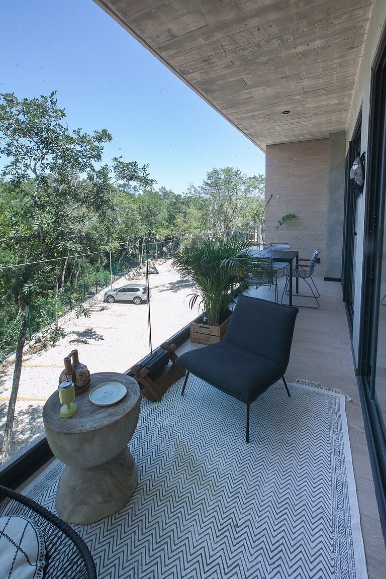 TUK Tulum Viento 201 · Design apt - Unbeatable location - po