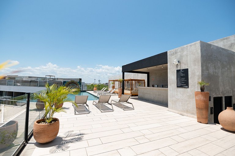 TUK Tulum Viento 201 · Design apt - Unbeatable location - po