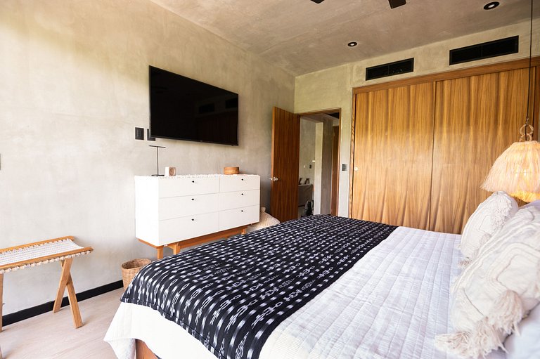 TUK Tulum Viento 201 · Design apt - Unbeatable location - po